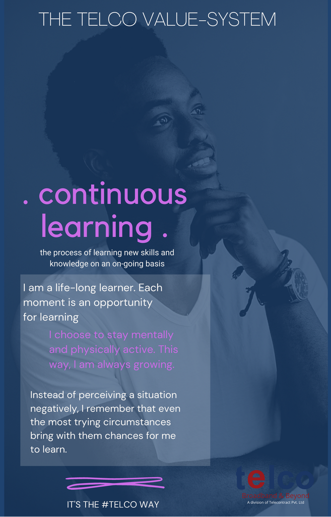 #telcoWay Values 7: Continuous Learning