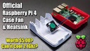 Case Fan &amp; heatsink for Raspberry Pi 4 case