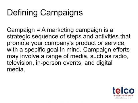 Sales the #telcoWay - Understanding Campaigns, Medium, Source